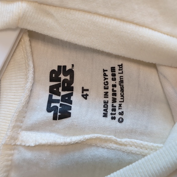 Star Wars 4t Outfit Halloween Theme 2pc - Picture 4 of 15